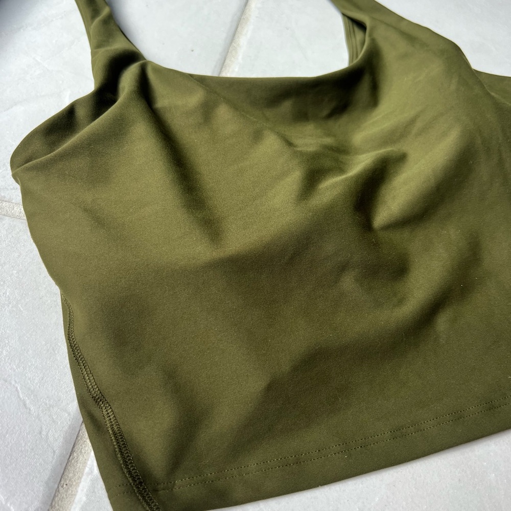 Old Navy Olive Sports Bra - Picture 2 of 5